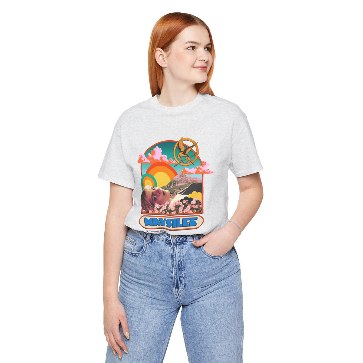 The Hunger Games: Sunrise on the Reaping T-Shirt 'Maysliee' Retro Graphic Tee