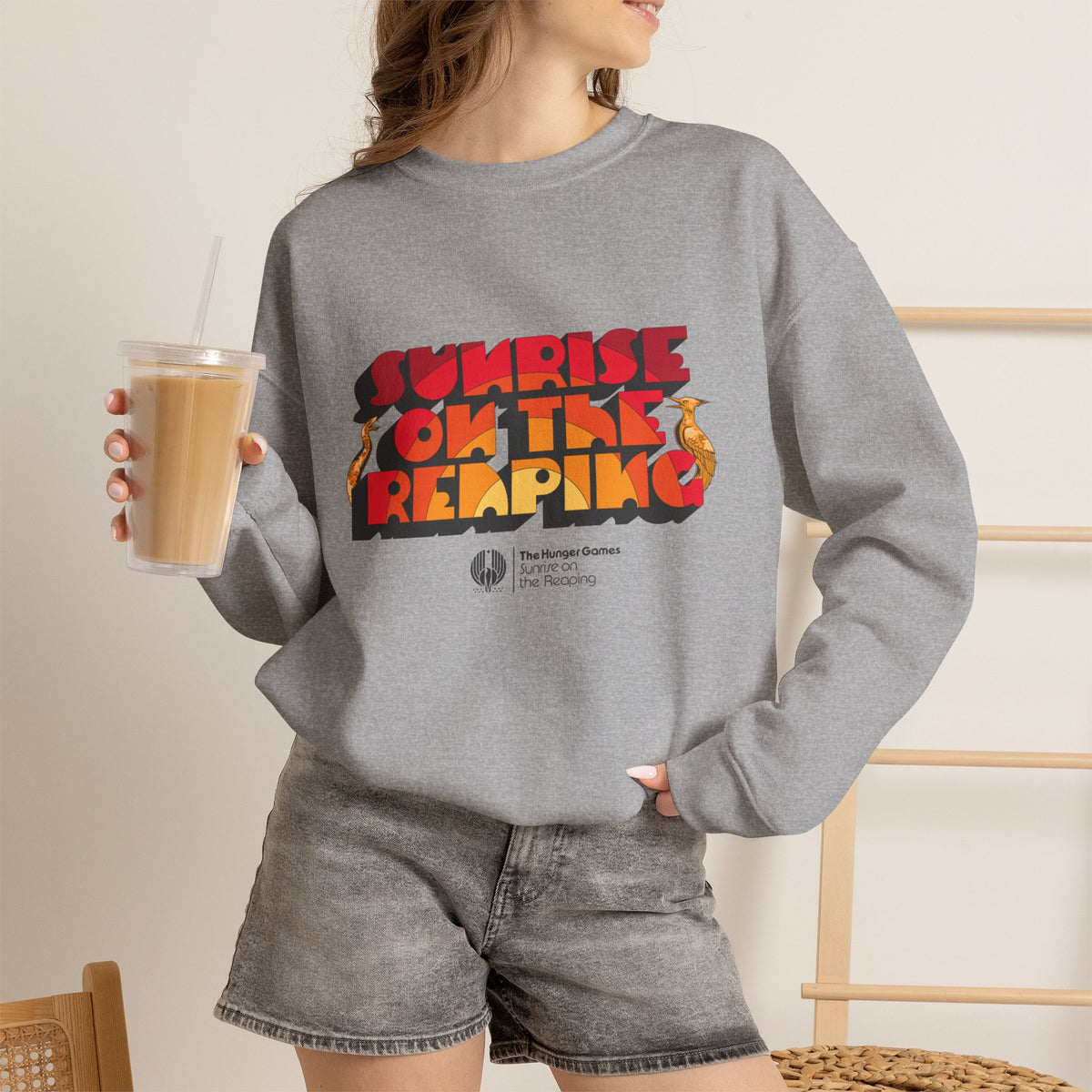 The Hunger Games: Sunrise on the Reaping White Sweatshirt