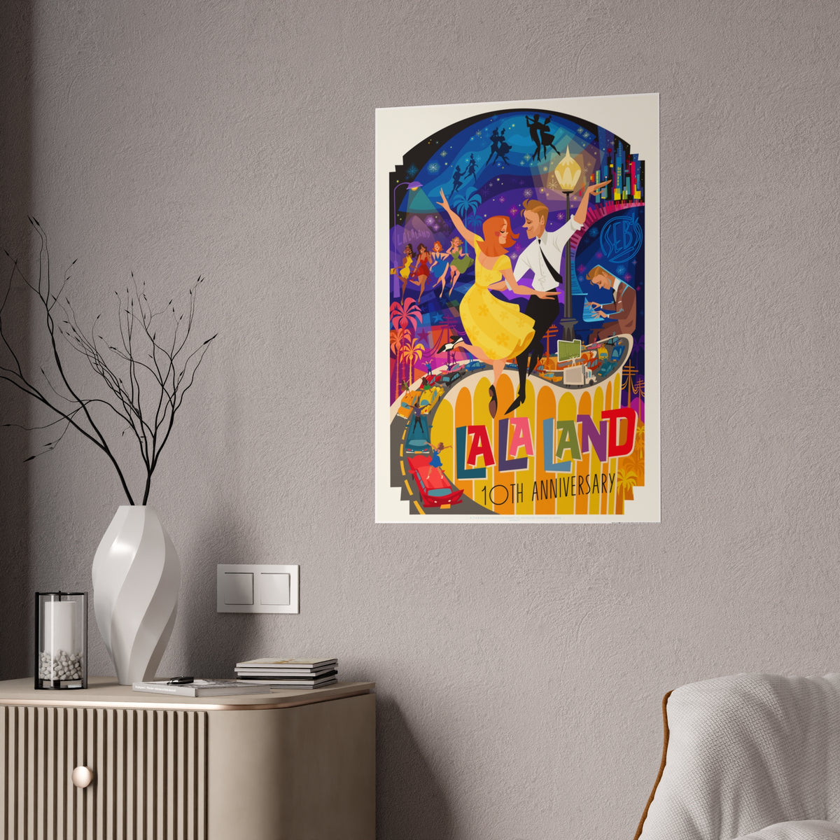 La La Land Poster 10th Anniversary