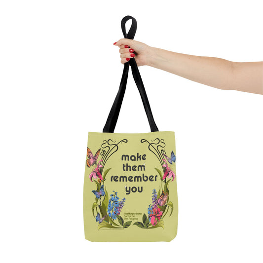 The Hunger Games: Sunrise on the Reaping Tote Bag Make Them Remember You