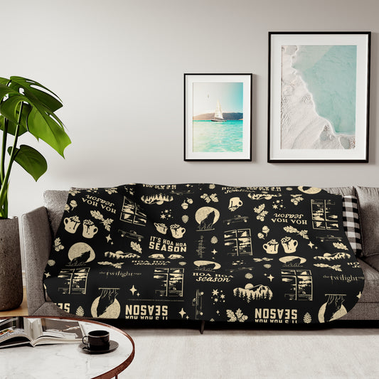 The Twilight Saga Sherpa Blanket It's Hoa Hoa Season