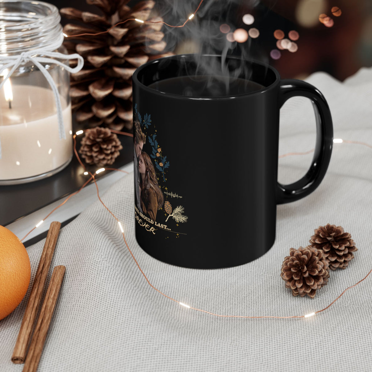 The Twilight Saga Bella & Edward Holiday Mug