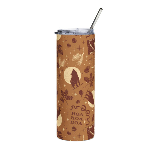 The Twilight Saga Cinnamon Steel Tumbler Hoa Hoa Season