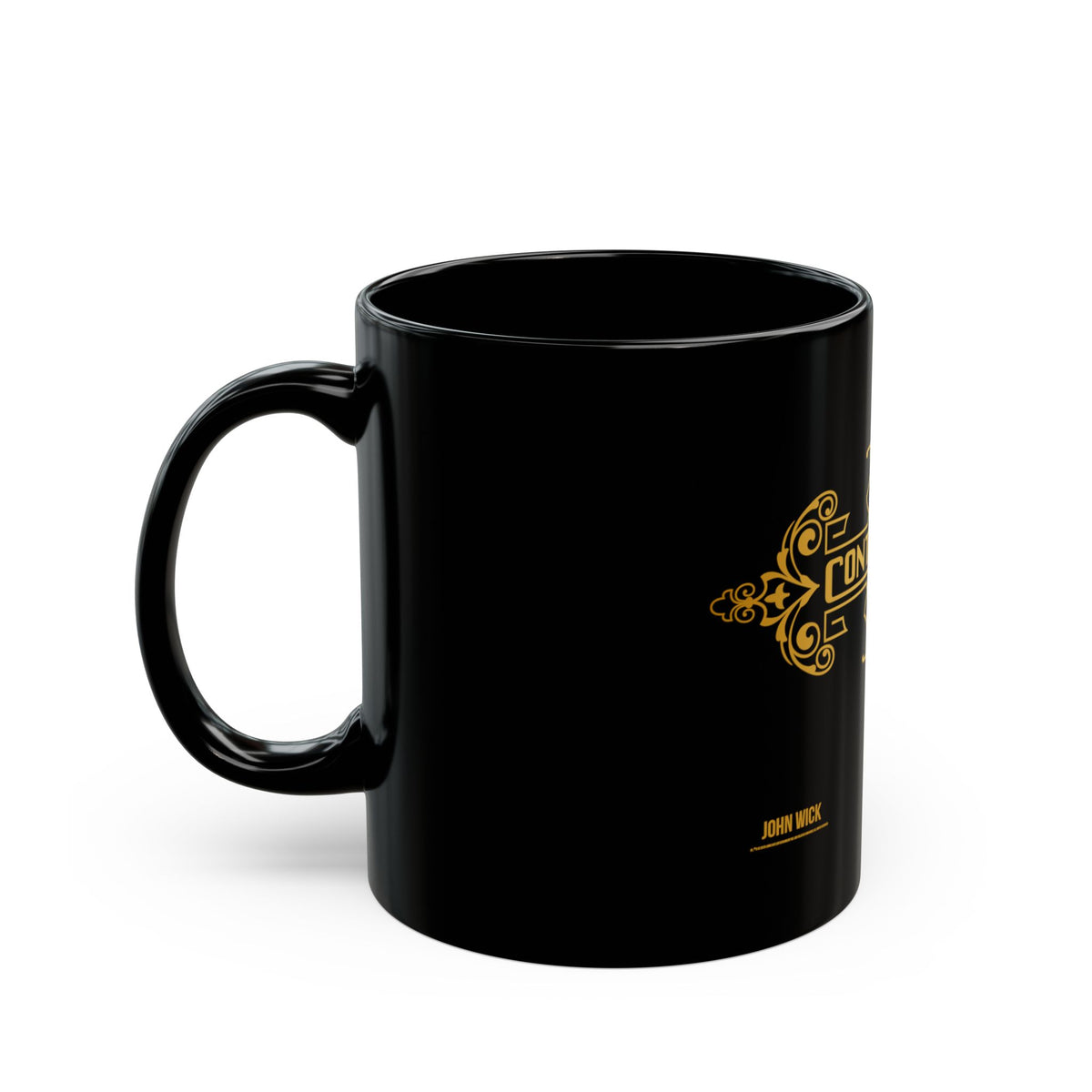 John Wick Black Mug Continental