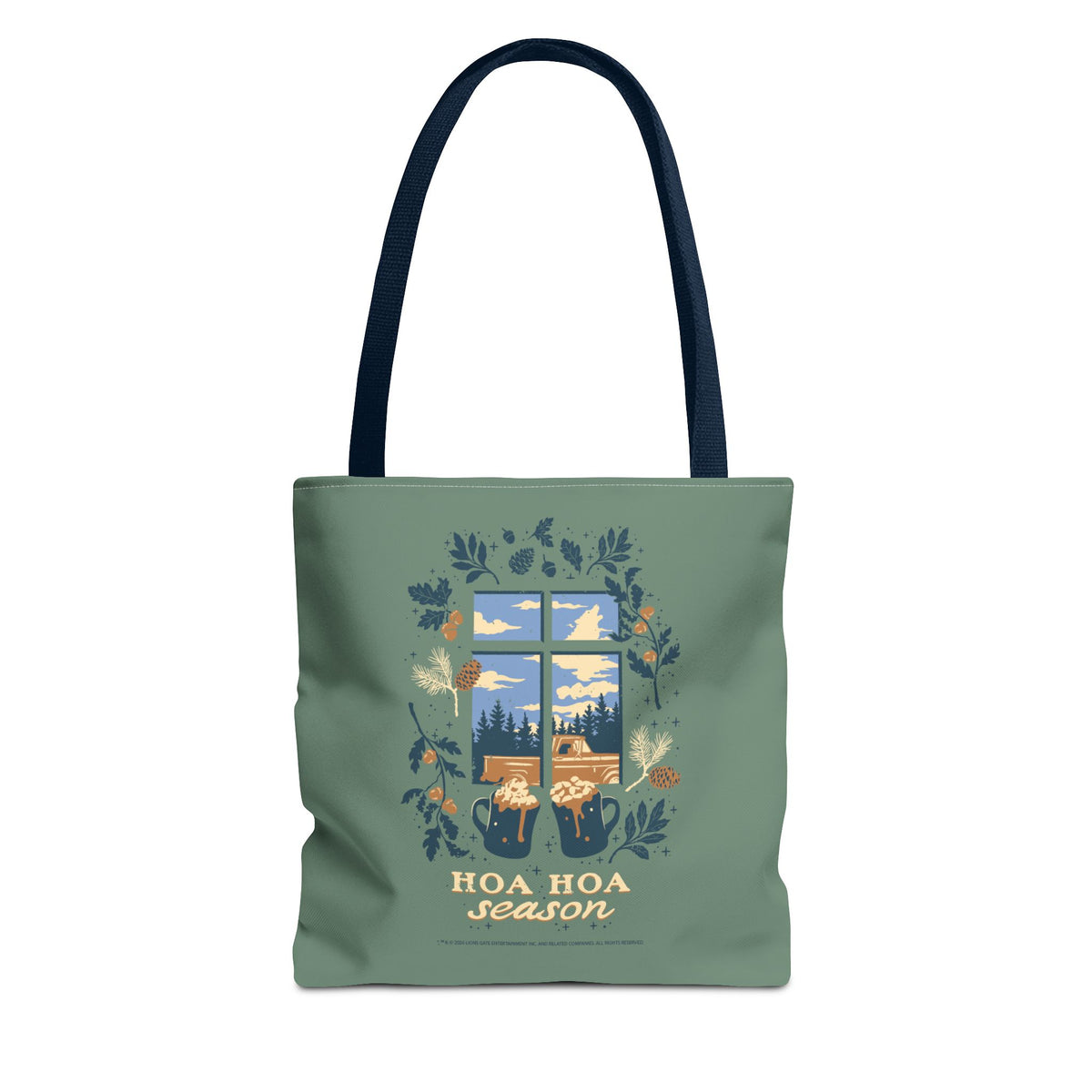 The Twilight Saga Green Tote Bag Hoa Hoa Season