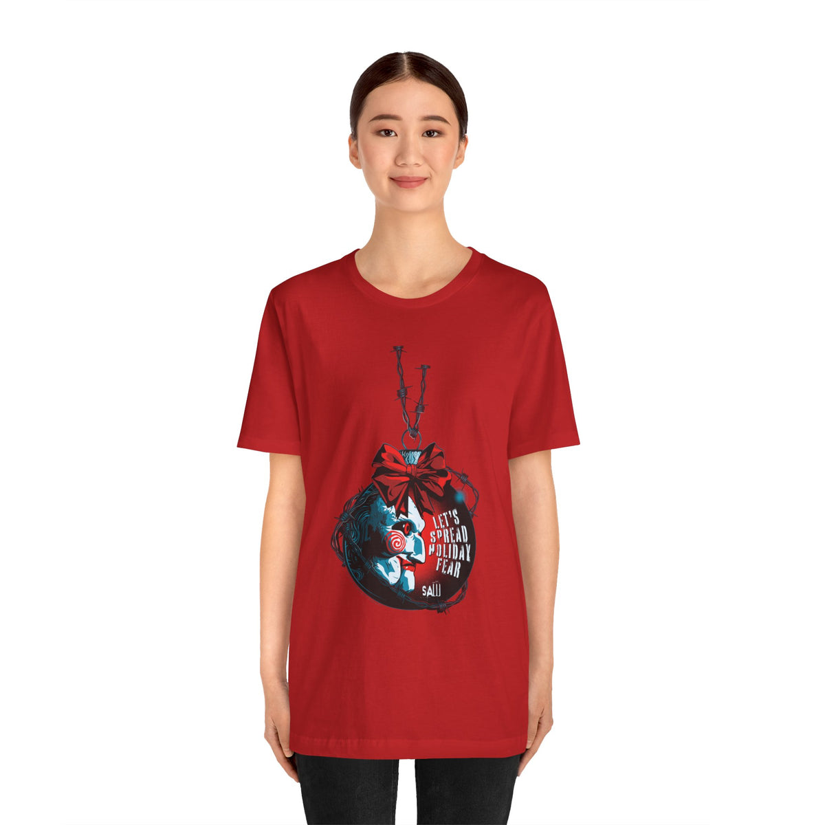 SAW T-Shirt Let’s Spread Holiday Fear