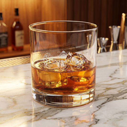 John Wick Engraved Whiskey Glass Continental