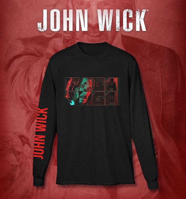 film banner for Shop John Wick