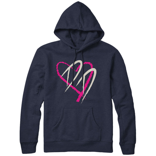 Dirty Dancing Heart Navy Hoodie
