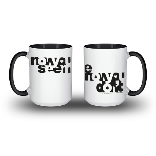 Now You See Me, Now You Don't Logo Mug