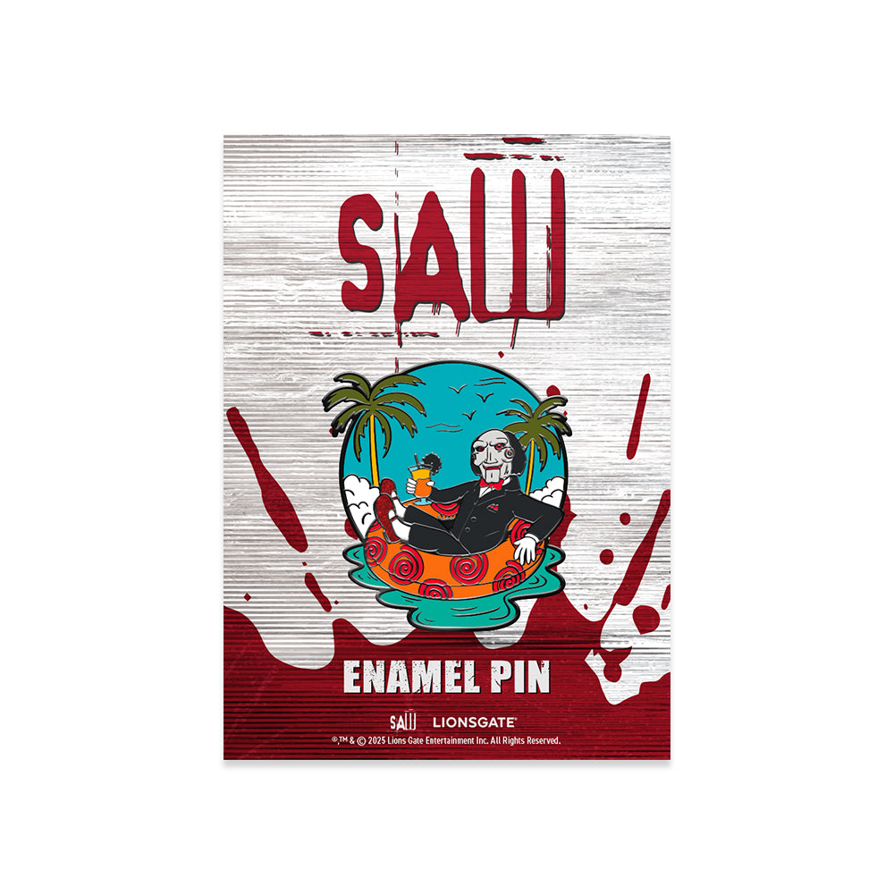 Midsummer Scream Billy the Puppet Pool Float Pin