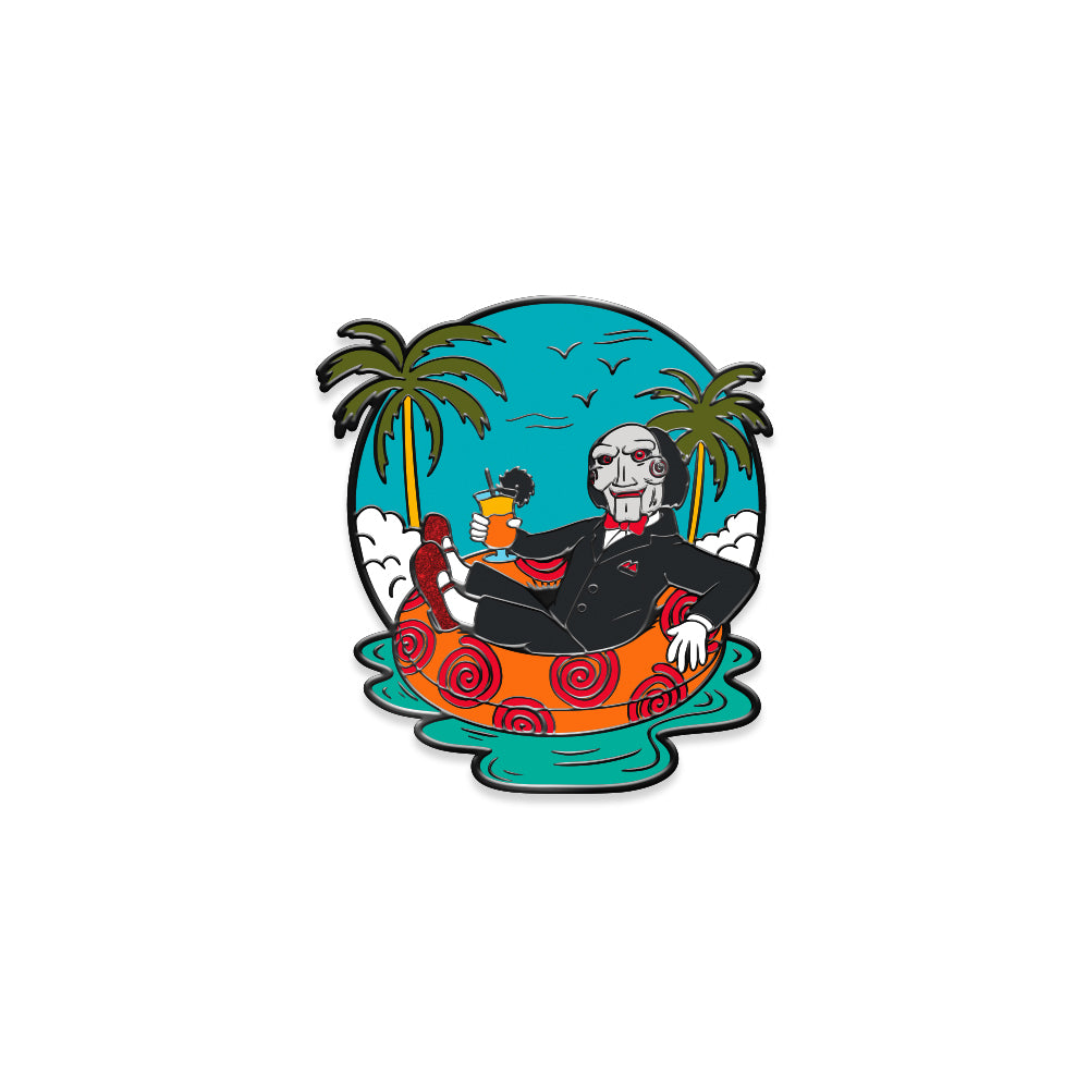 Midsummer Scream Billy the Puppet Pool Float Pin