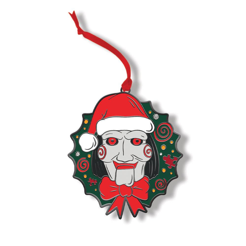 SAW Billy the Puppet Wreath Holiday Ornament