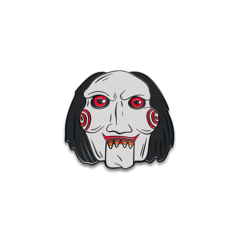 SAW Billy Candy Corn Teeth Enamel Pin