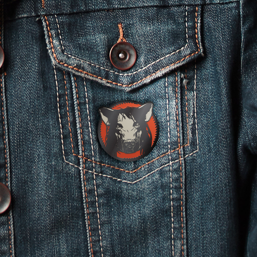 SAW Pig Mask Enamel Pin