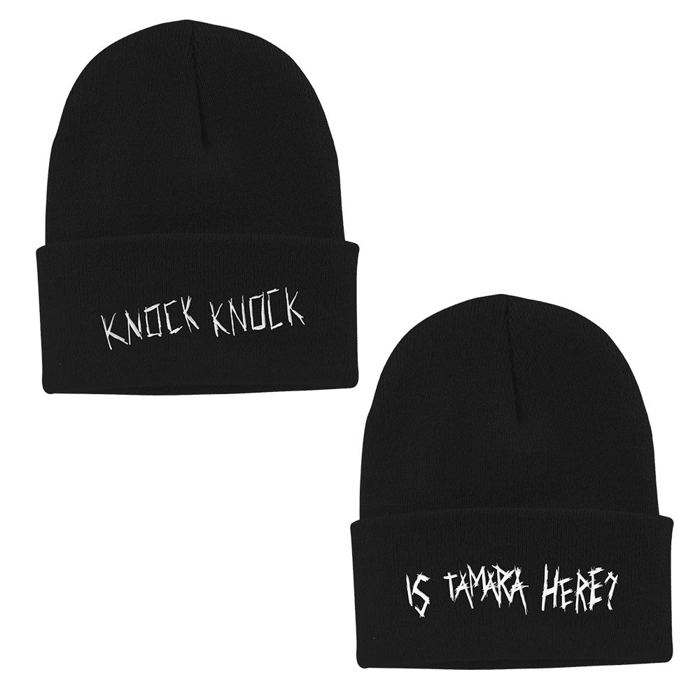 帽子 KUIN l ring punk beanie The Strangers: Chapter 1 Knock Knock Beanie – Lionsgate Shop