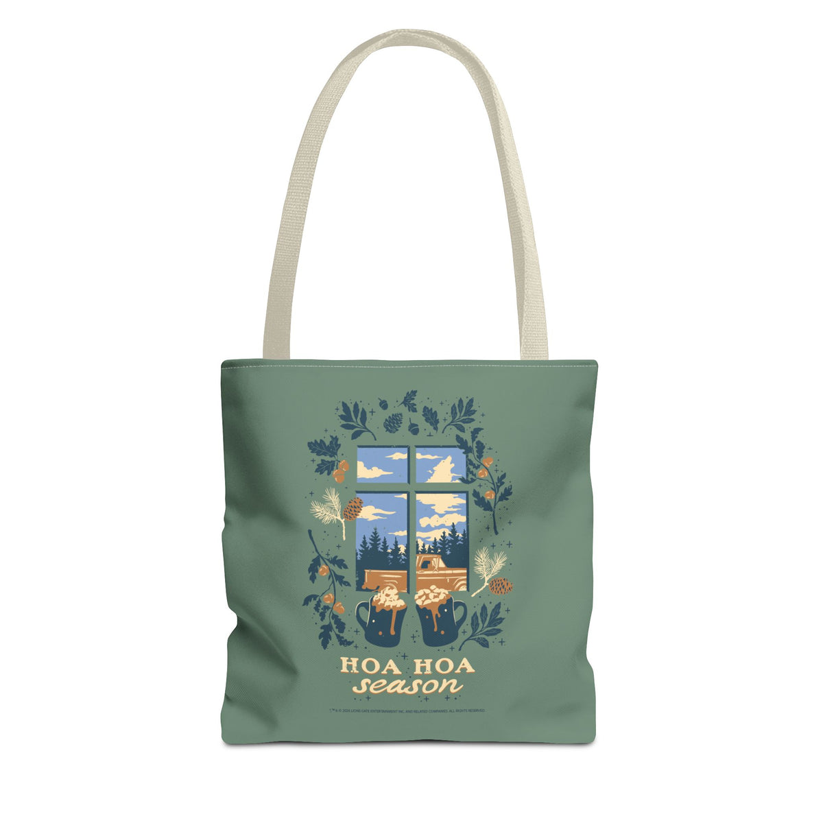 The Twilight Saga Green Tote Bag Hoa Hoa Season