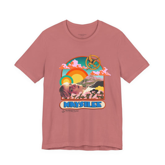 The Hunger Games: Sunrise on the Reaping T-Shirt 'Maysliee' Retro Graphic Tee