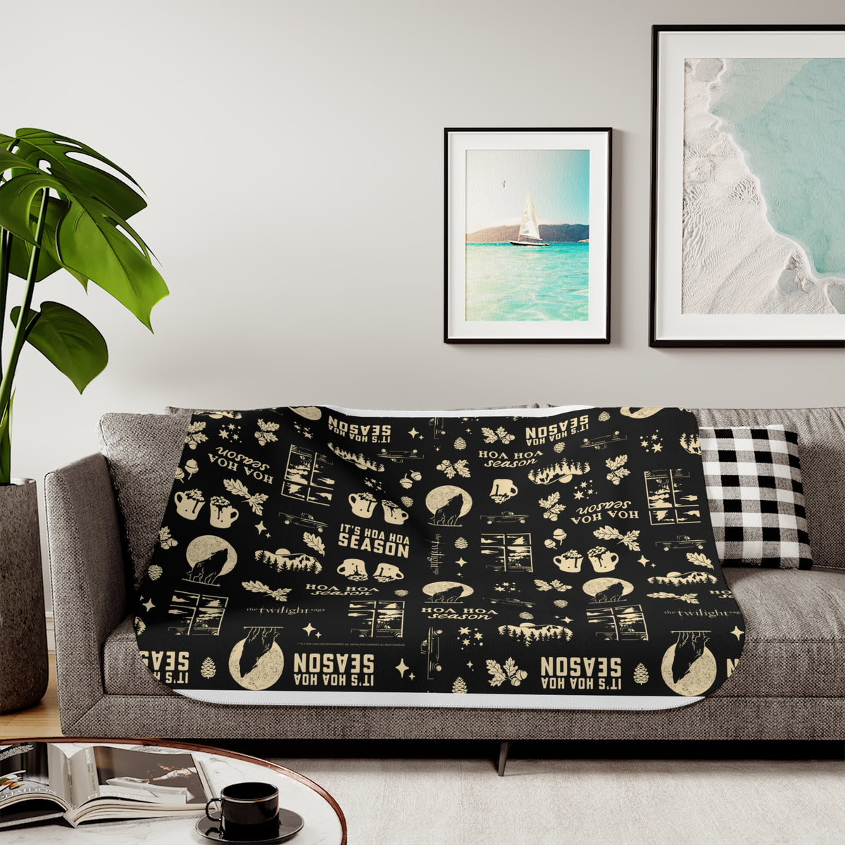 The Twilight Saga Sherpa Blanket It's Hoa Hoa Season