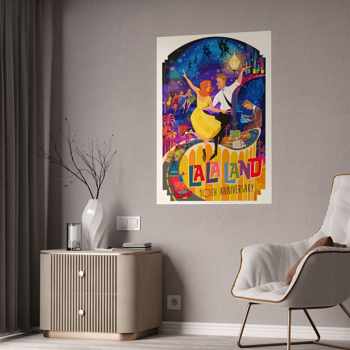 La La Land Poster 10th Anniversary