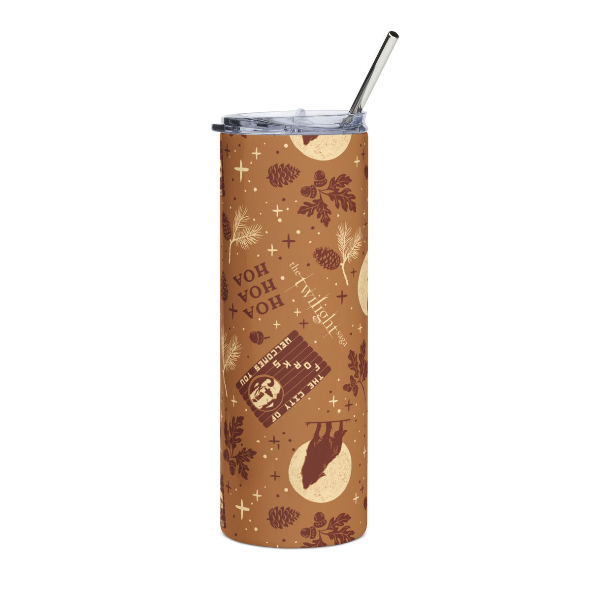 The Twilight Saga Cinnamon Steel Tumbler Hoa Hoa Season