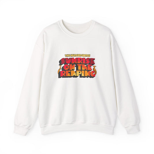 The Hunger Games: Sunrise on the Reaping White Sweatshirt