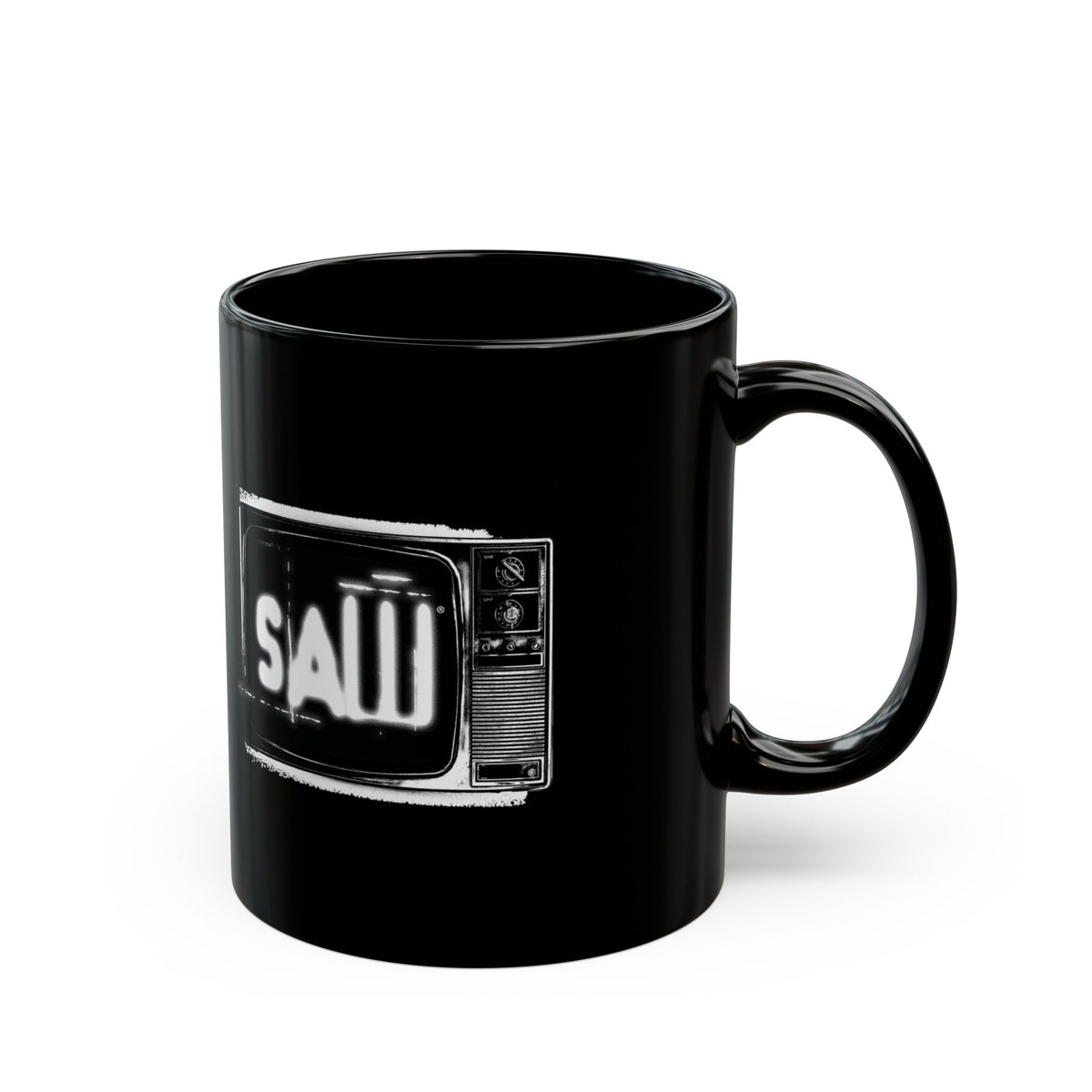 SAW Black Mug Television