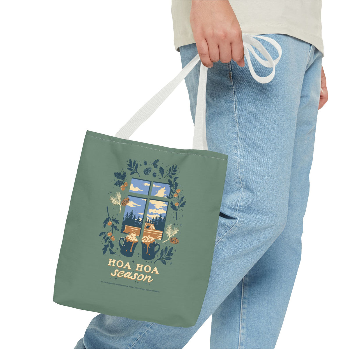 The Twilight Saga Green Tote Bag Hoa Hoa Season