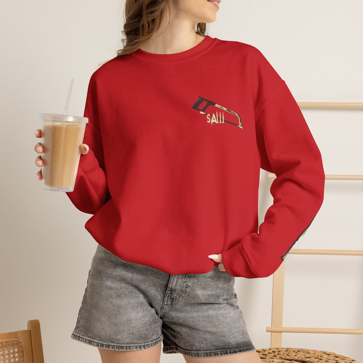 Saw Sweatshirt Game Over