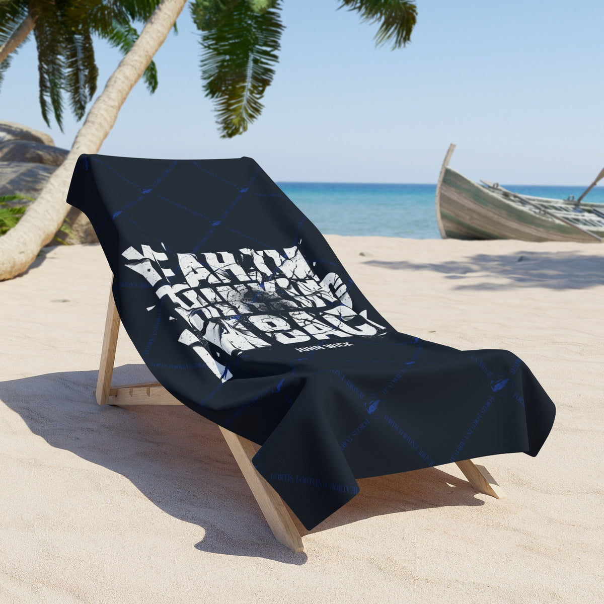 John Wick Beach Towel Yeah, I'm Thinking I'm Back