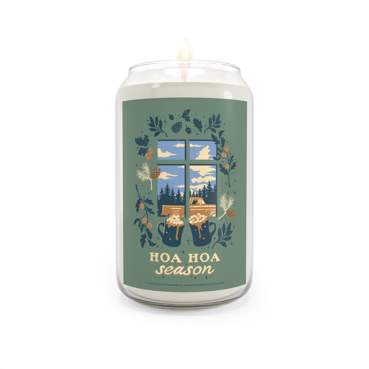 Twilight Vanilla Bean Scented Soy Candle Hoa Hoa Season
