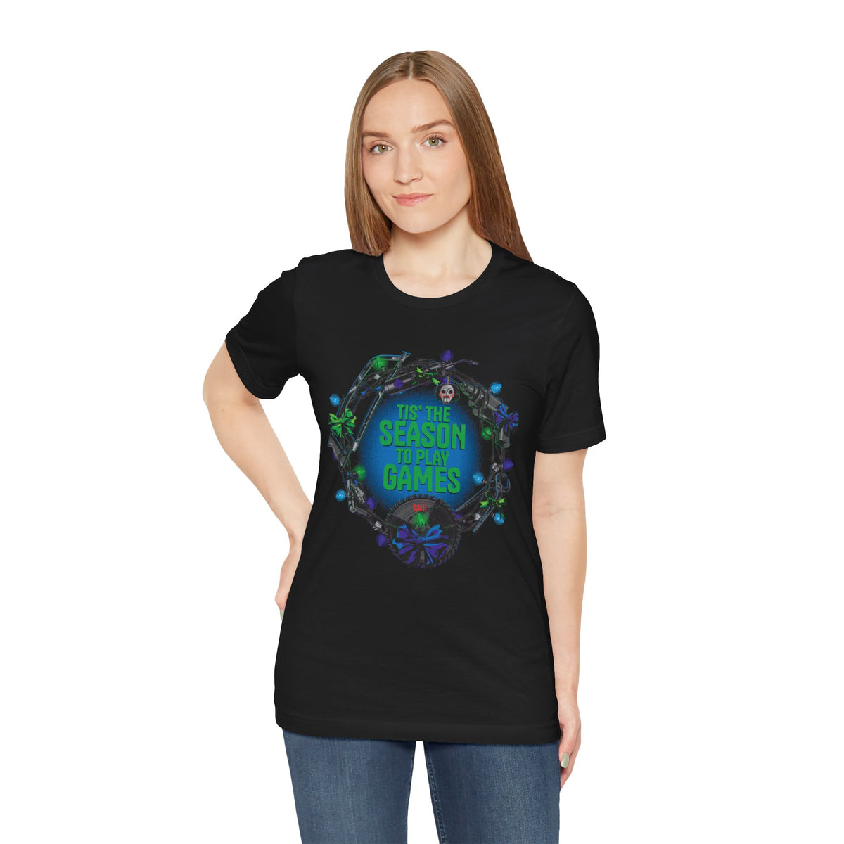 SAW T-Shirt Tis the Season to Play Games