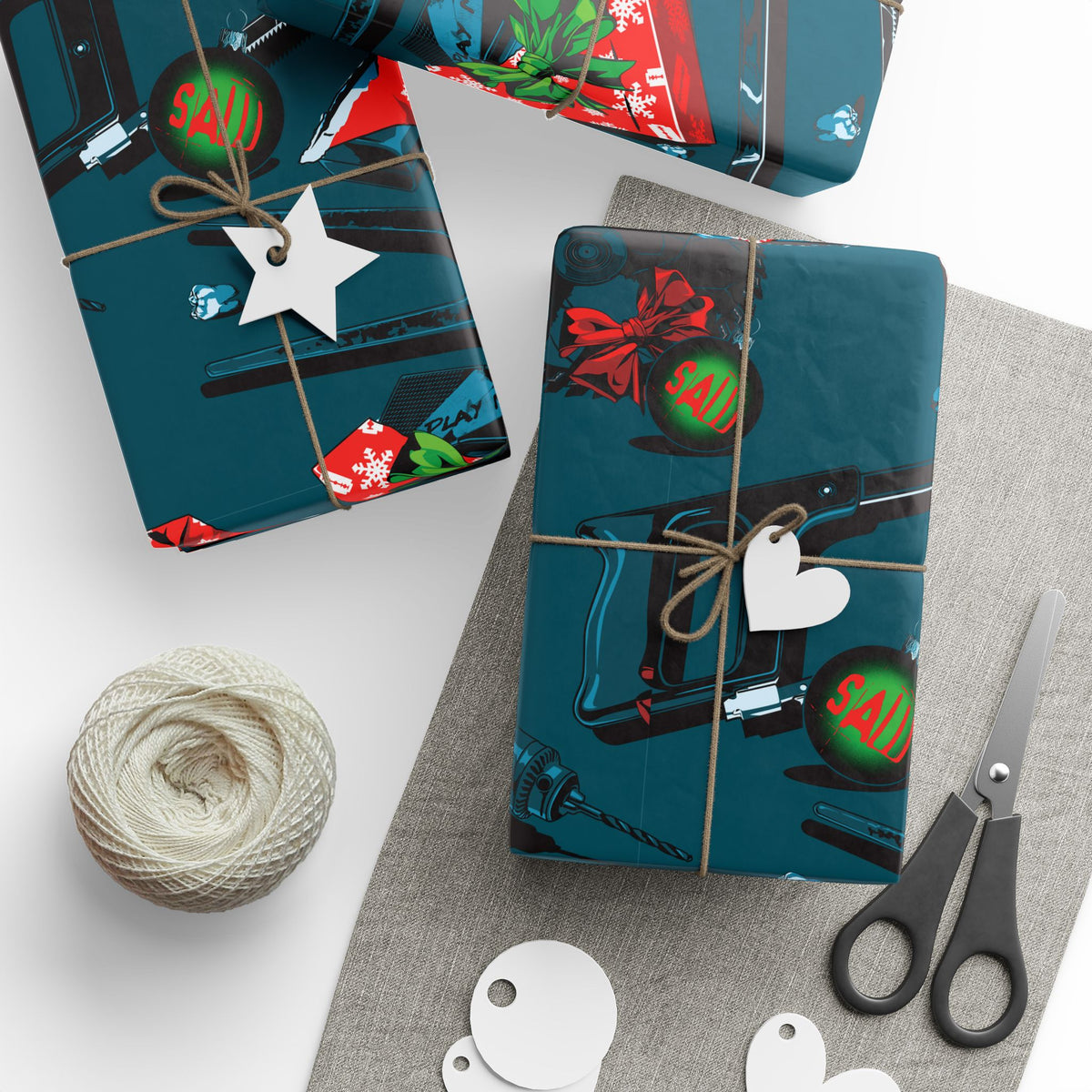 SAW Wrapping Paper Tools