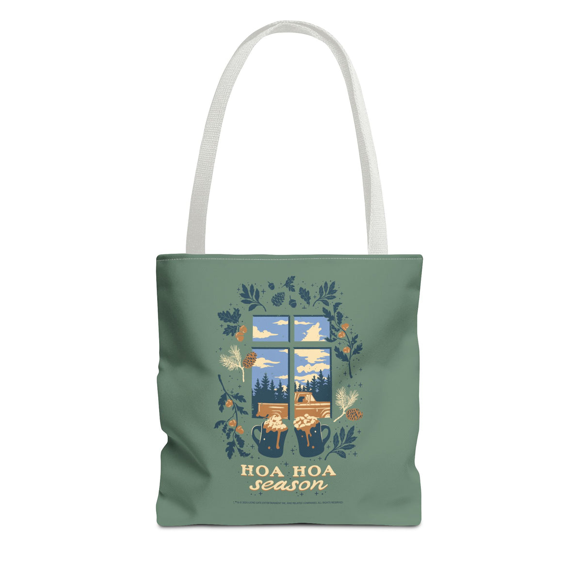 Twilight Green Tote Bag Hoa Hoa Season