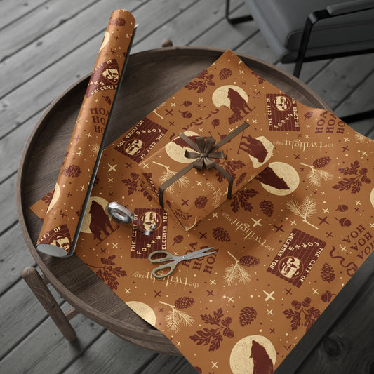 The Twilight Saga Hoa Hoa Hoa Wrapping Paper