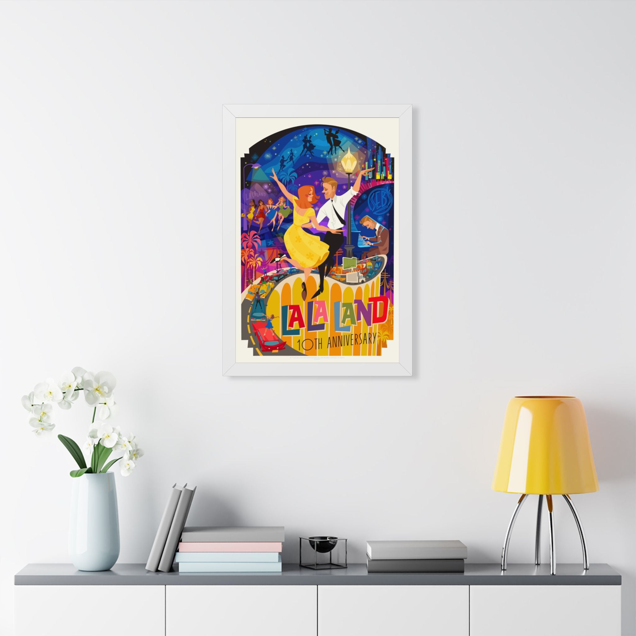 La La Land Framed Poster 10th Anniversary – Lionsgate Shop