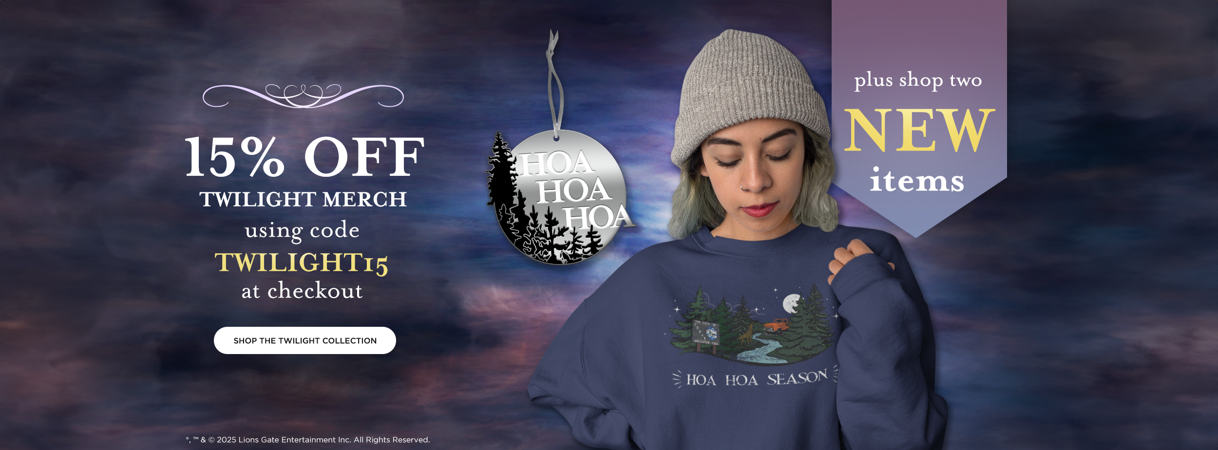 desktop feature banner TWILIGHTERS DAY SALE