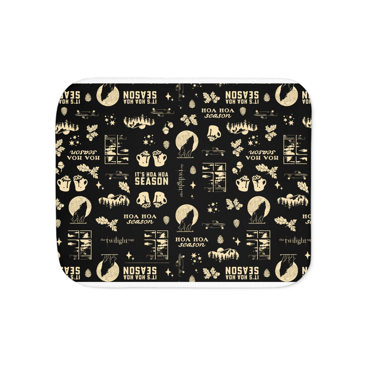 The Twilight Saga Sherpa Blanket It's Hoa Hoa Season