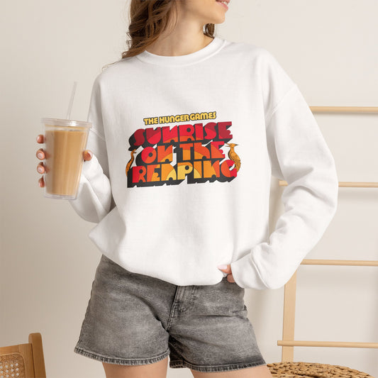 The Hunger Games: Sunrise on the Reaping White Sweatshirt