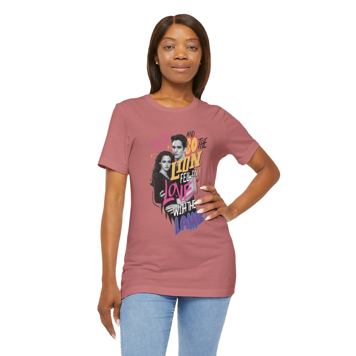 Twilight T-Shirt And So The Lion Fell In Love With The Lamb