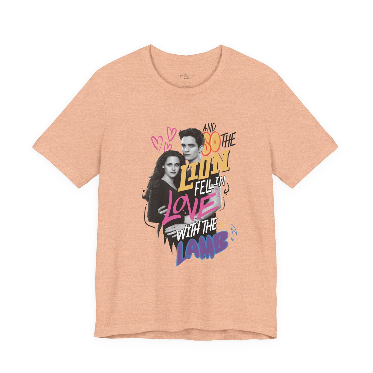 The Twilight Saga T-Shirt Lion Fell In Love With The Lamb
