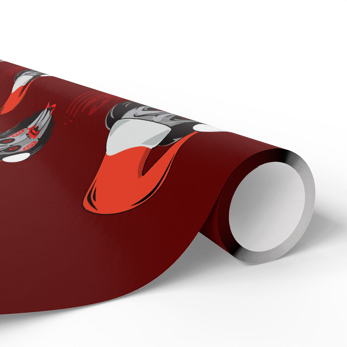 SAW Wrapping Paper Spiral Red