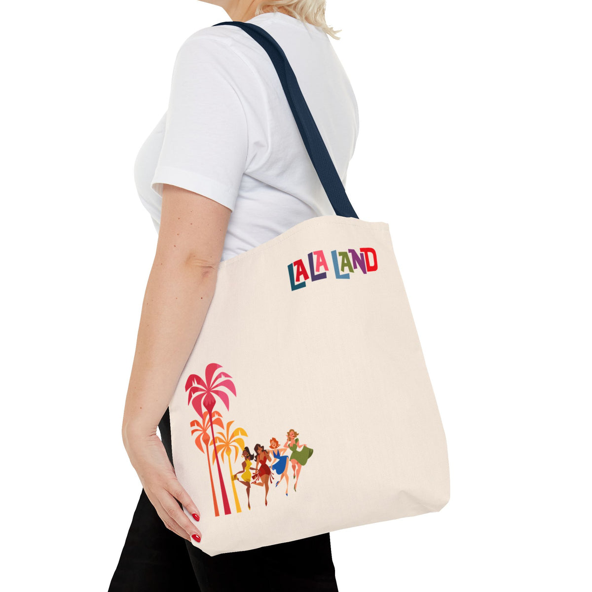 La La Land Tote Bag Palm Trees