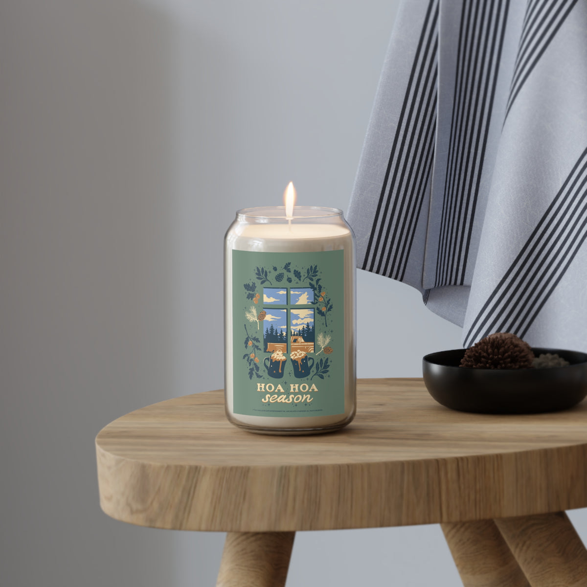 The Twilight Saga Vanilla Bean Scented Candle Hoa Hoa Season