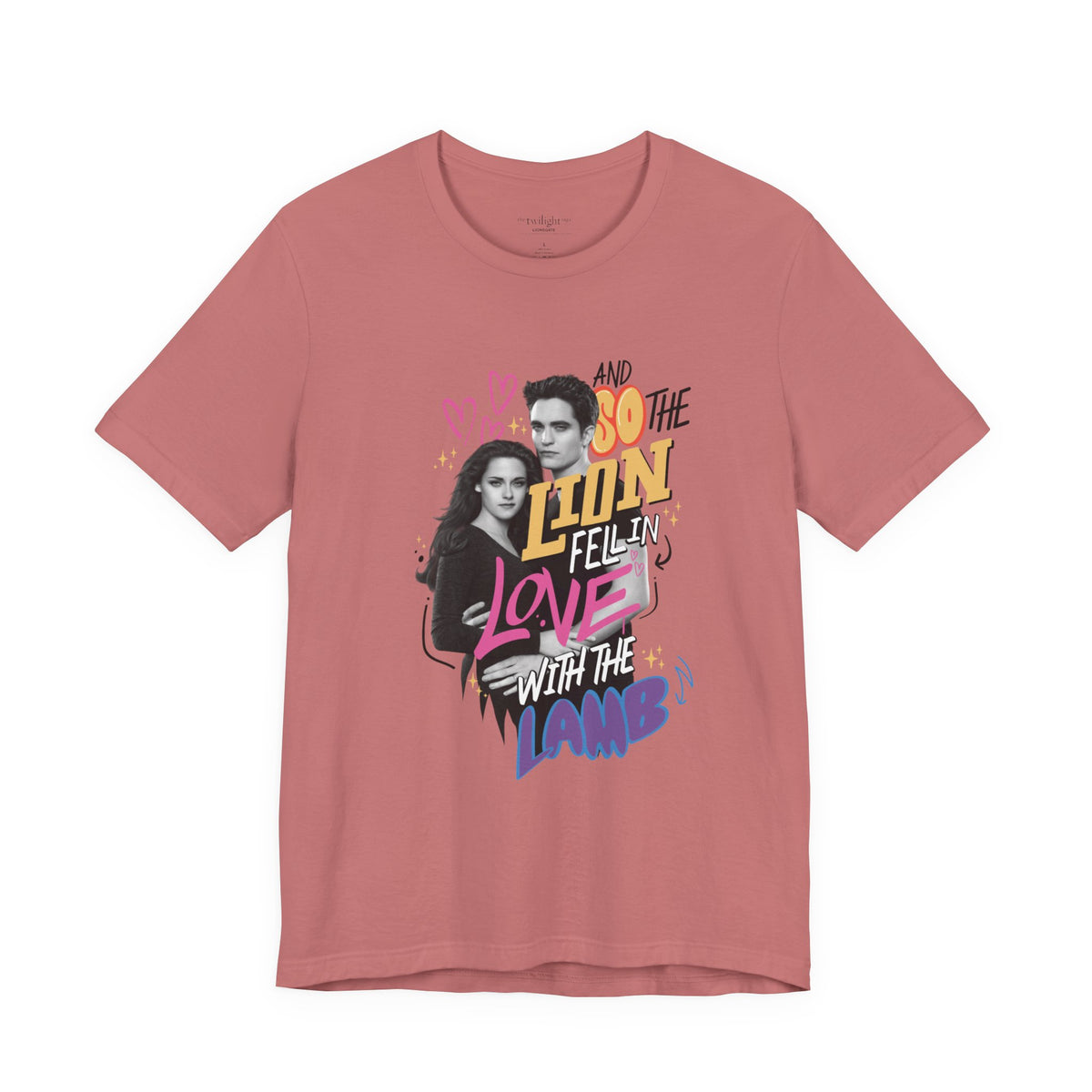 The Twilight Saga T-Shirt And So The Lion Fell In Love With The Lamb