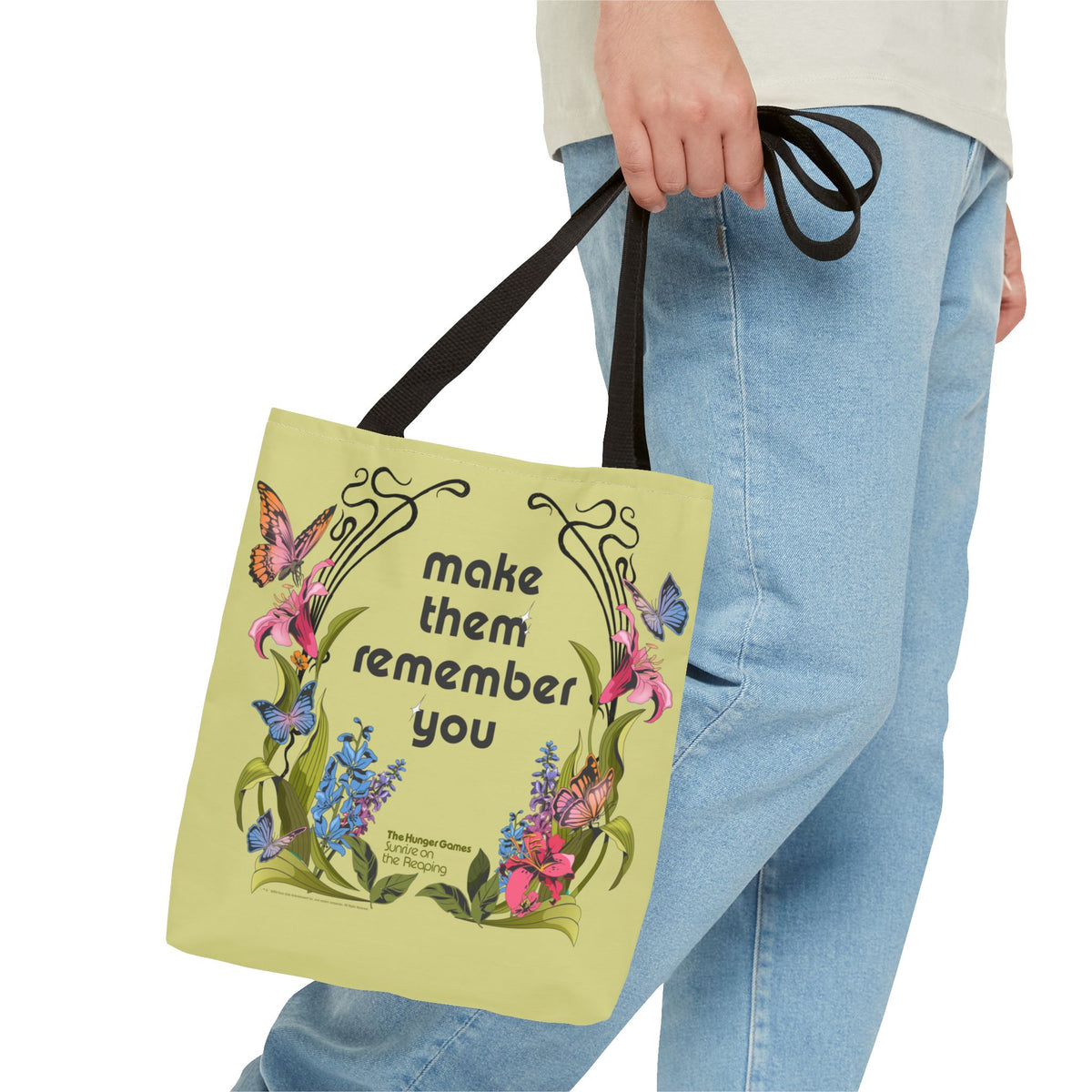 The Hunger Games: Sunrise on the Reaping Tote Bag Make Them Remember You