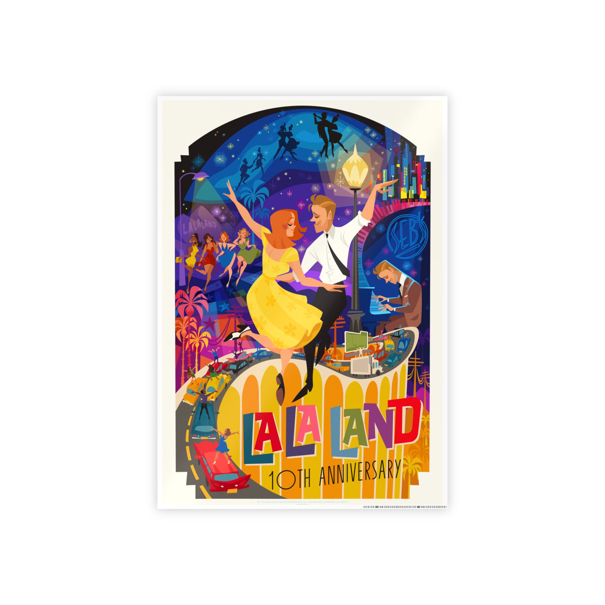 La La Land Poster 10th Anniversary