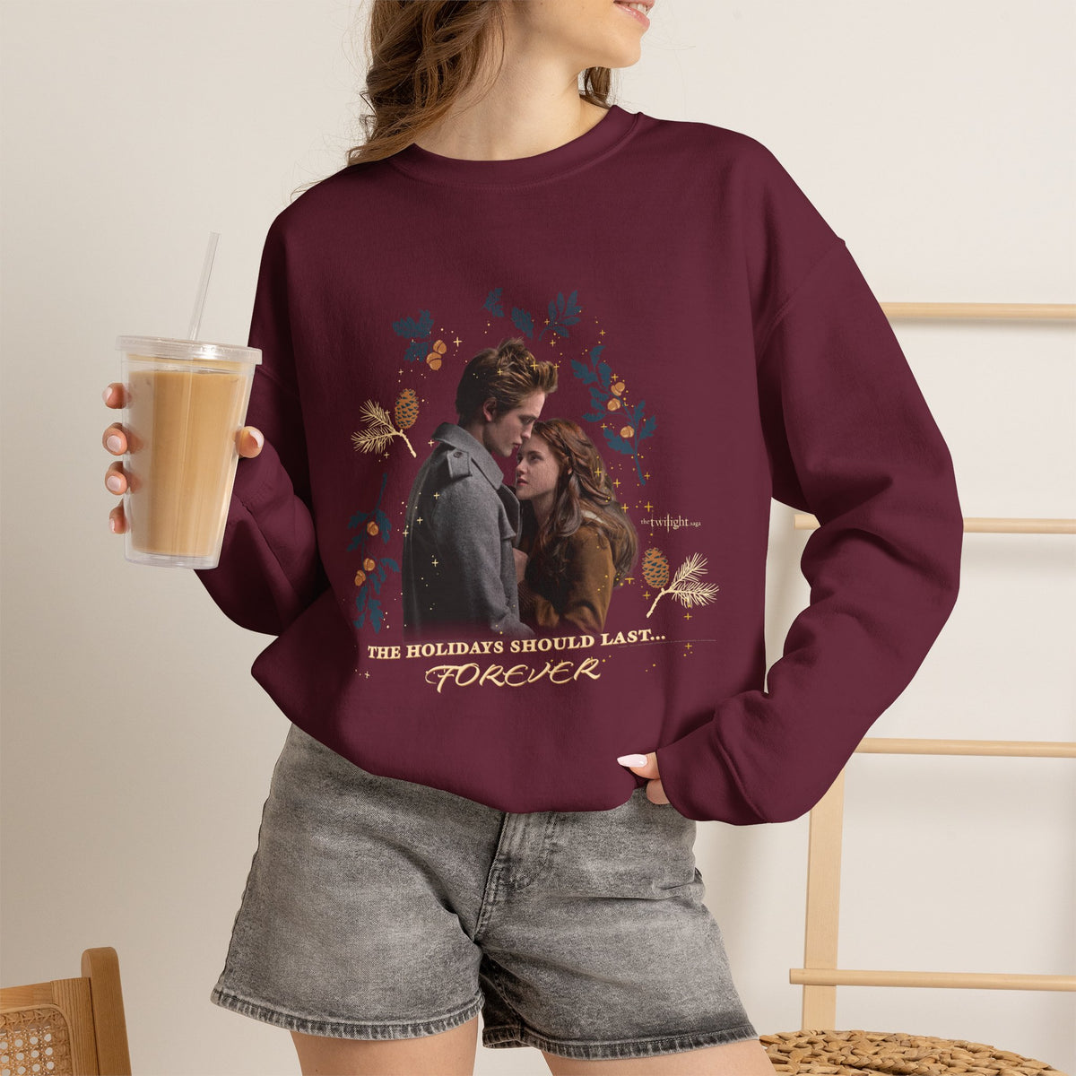 The Twilight Saga Bella & Edward Holiday Sweatshirt