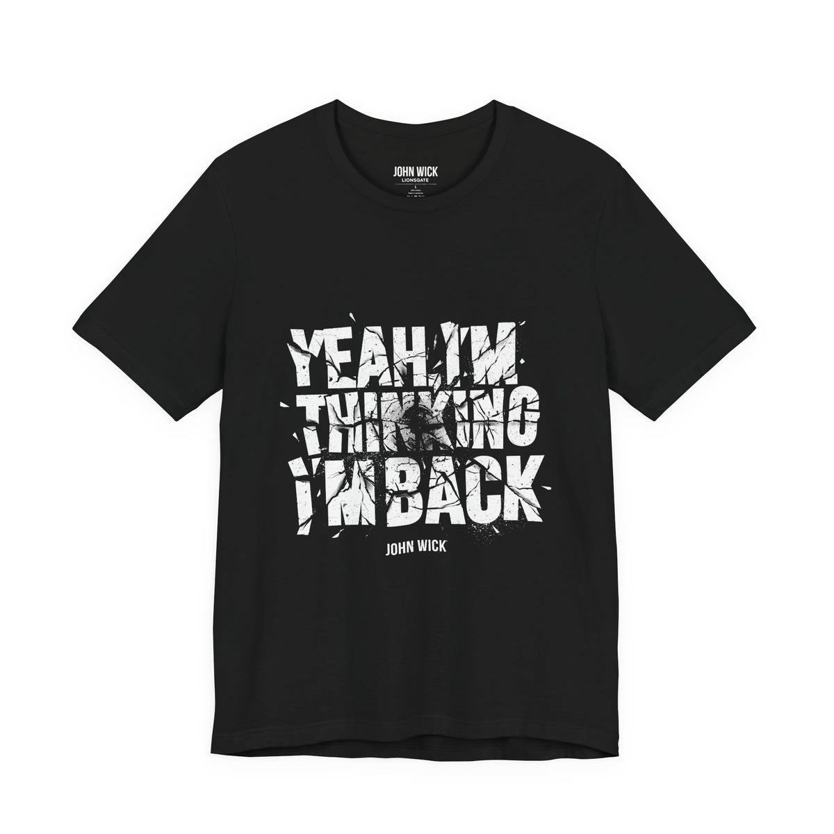 John Wick T-Shirt "Yeah I'm Turning It Back" Graphic Tee