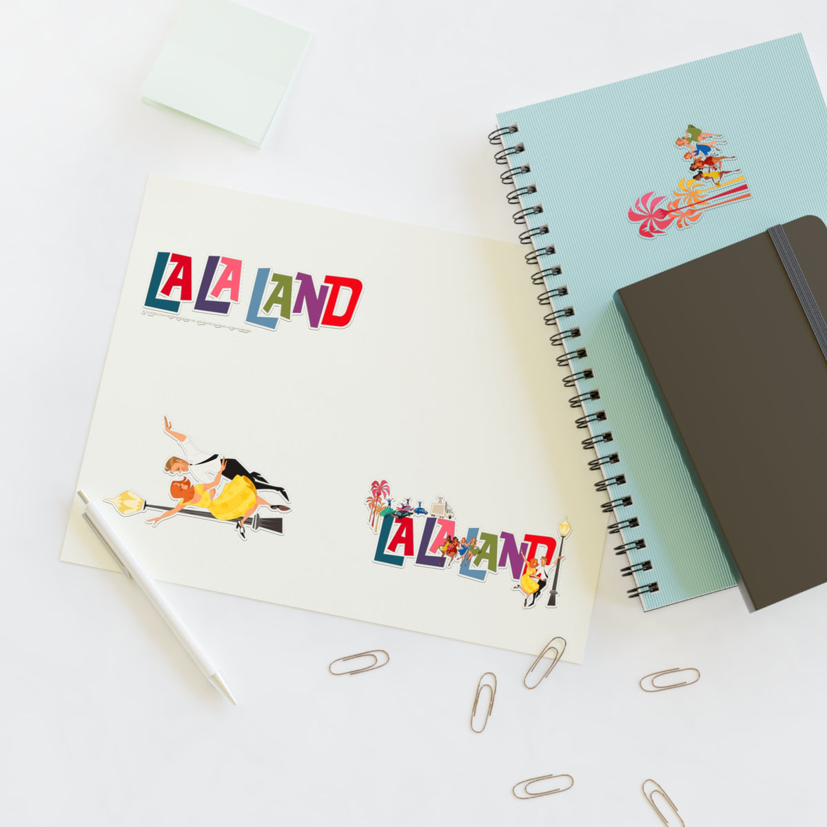 La La Land Stickers Logo